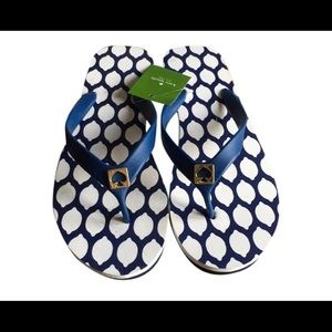 NWT Kate Spade Flip Flops Size 9